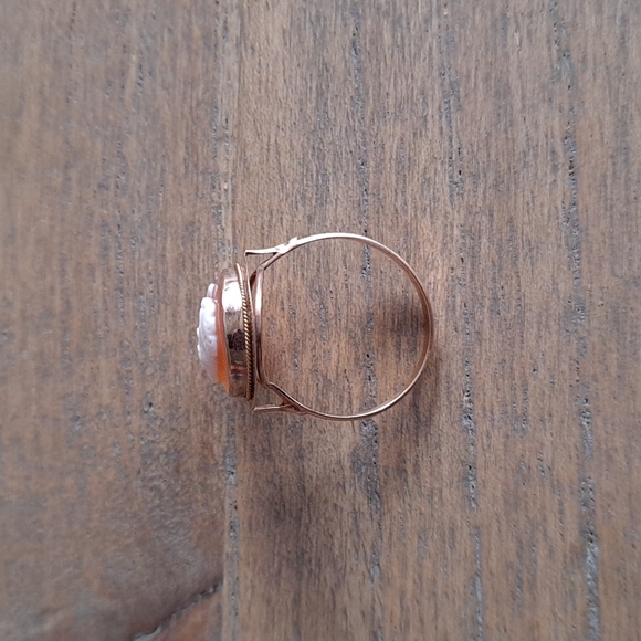 14K gold cameo ring - Picture 6 of 13